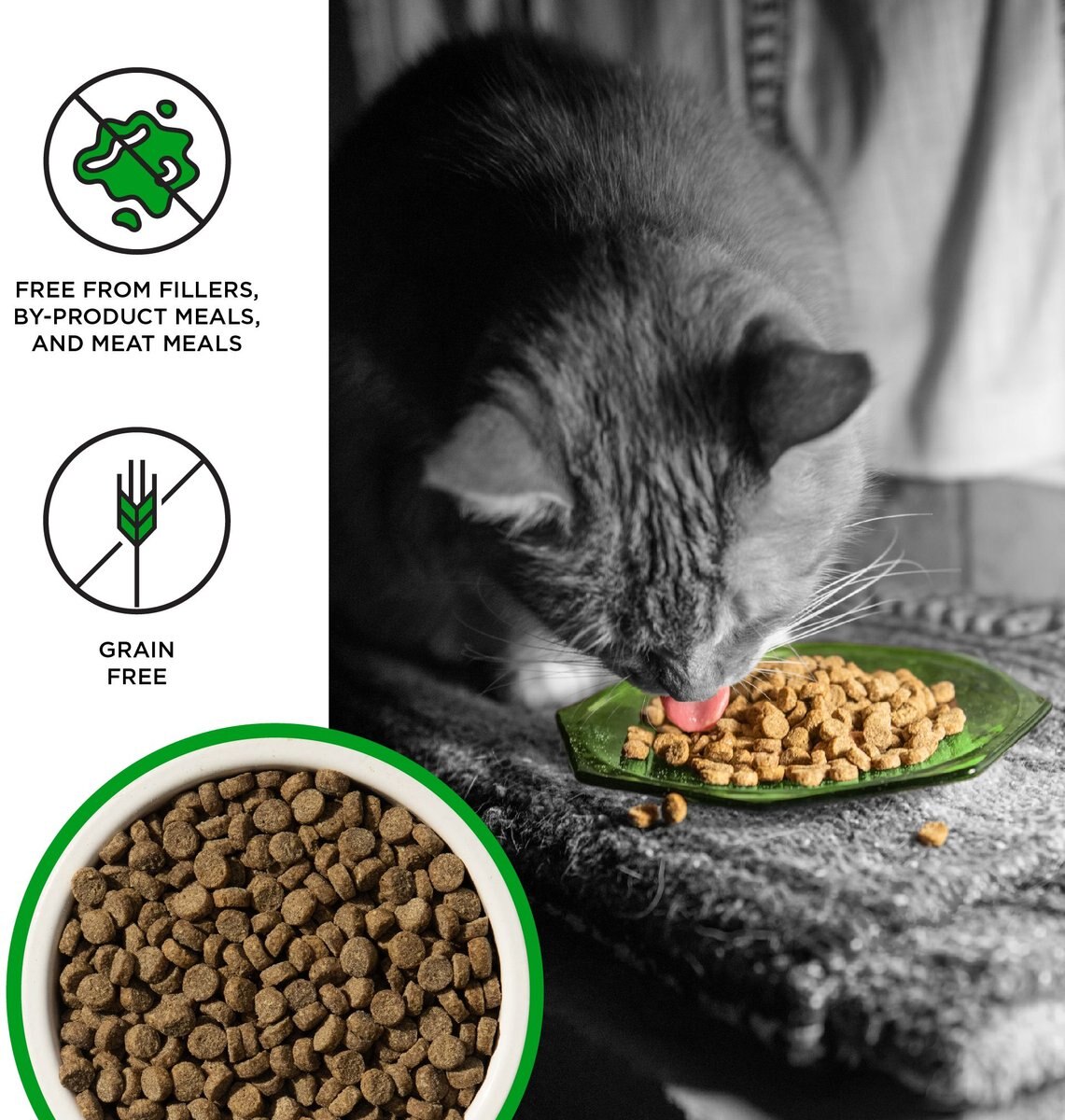 BIXBI Liberty Digestive Health Chicken Recipe Grain-Free Dry Cat Food