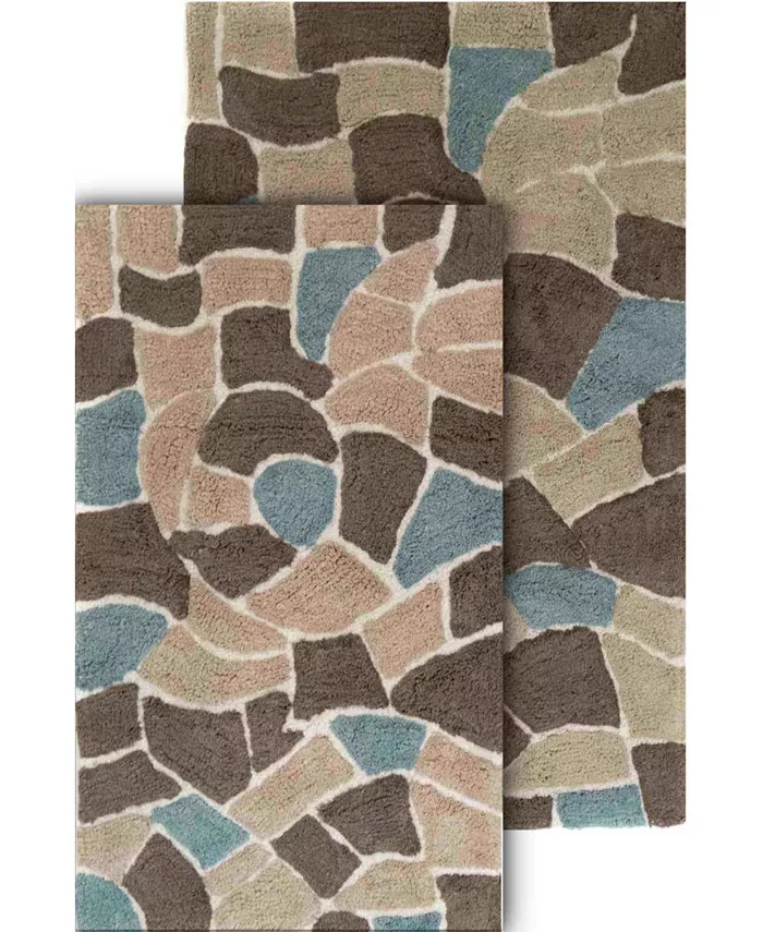 Chesapeake 2-Piece Boulder Bath Rug Set