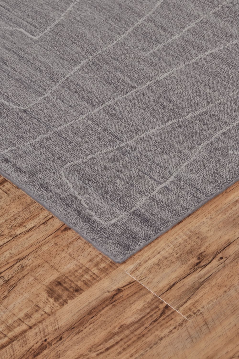 Miska Gray and Ivory Rug by BD Fine