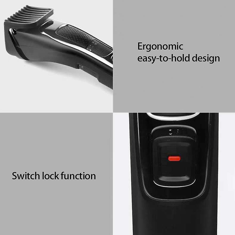 Black Enchen Electric Hair Cutter Rechargeable Professional Hair Trimmer Hair Cutting Machine Haircut Tool Men Beard Trimmer