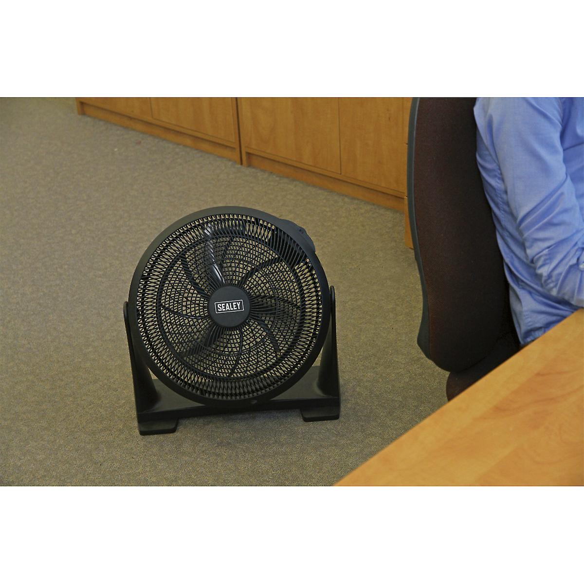 Sealey Sff16 Desk/Floor Fan 3-Speed 16In 230V