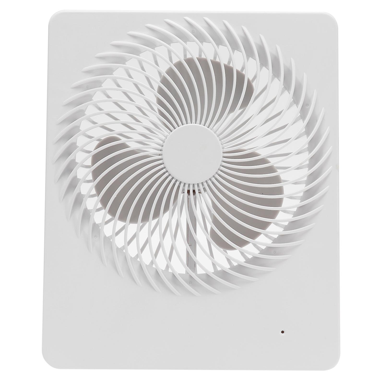 Portable Desktop Fan Mute Desktop USB Charging White Small Fan for Home Office Dormitory