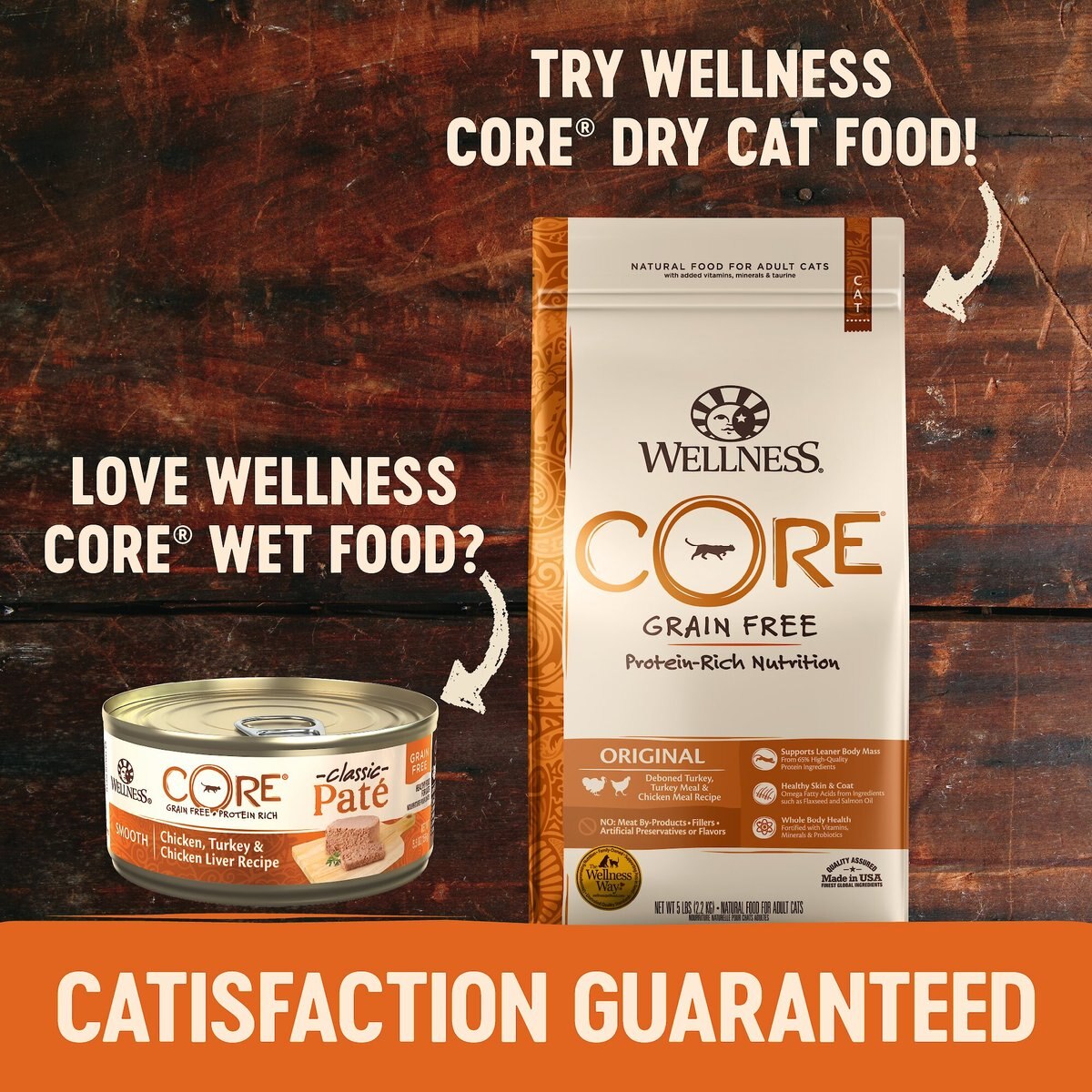 Wellness CORE Natural Grain-Free Turkey and Chicken Liver Pate Canned Kitten Food