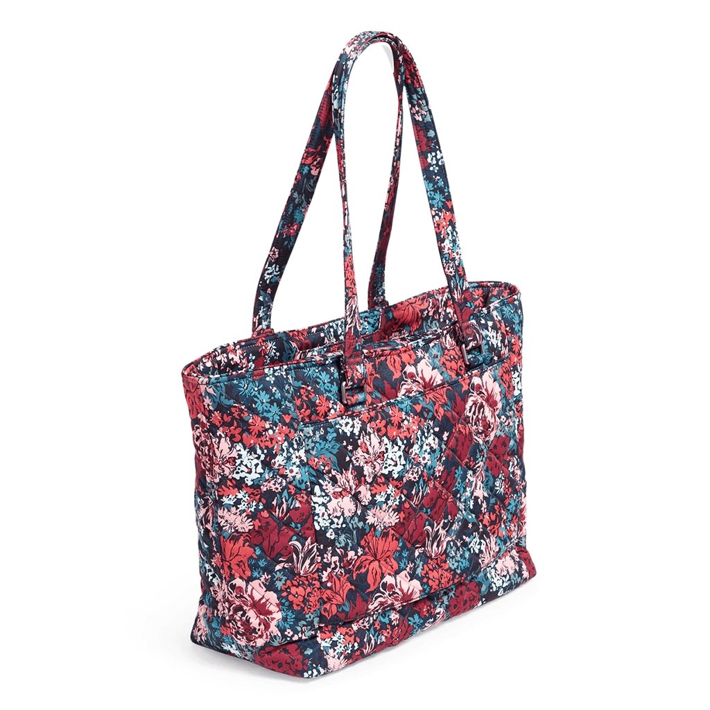 Vera Bradley  Work Tote Bag in Cabbage Rose Cabernet