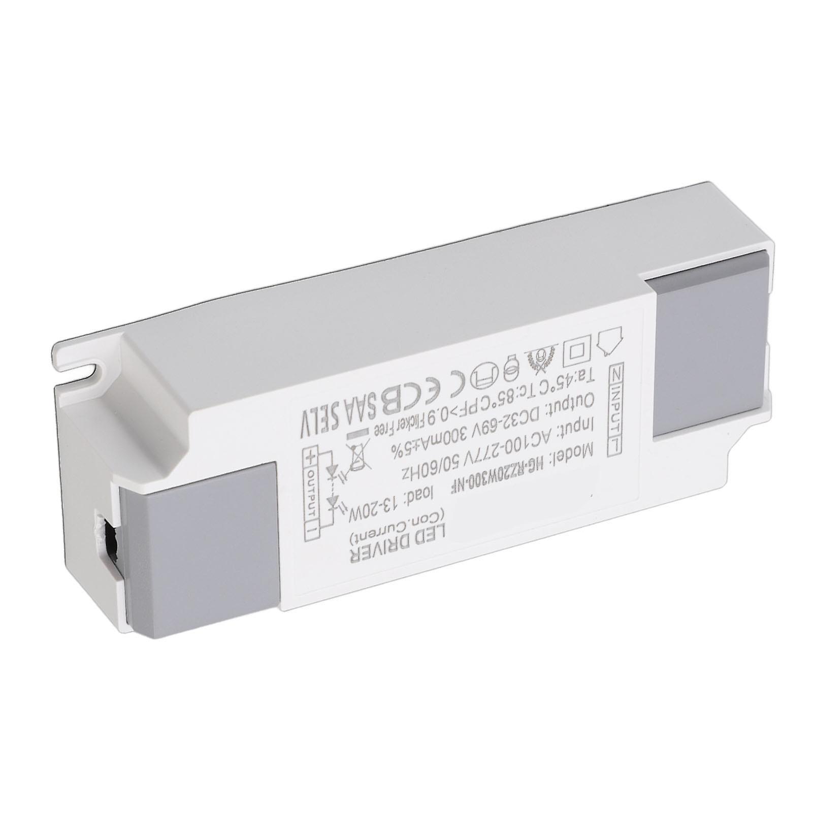 LED Power Supply Driver AC 100‑277V to DC 32‑69V LED Driver Transformer for Indoor Outdoor Light Strips Lamps