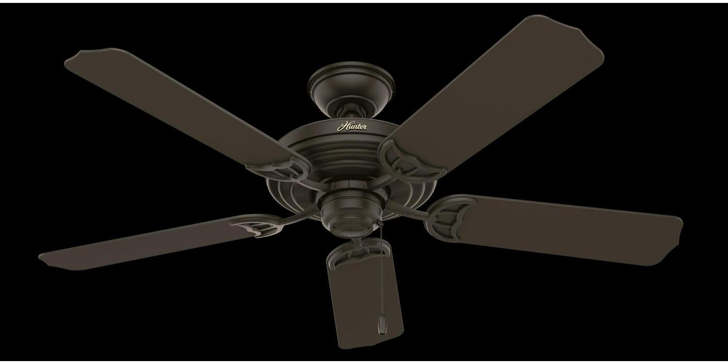 Hunter 52 Sea Air New Bronze Ceiling Fan with Pull Chain