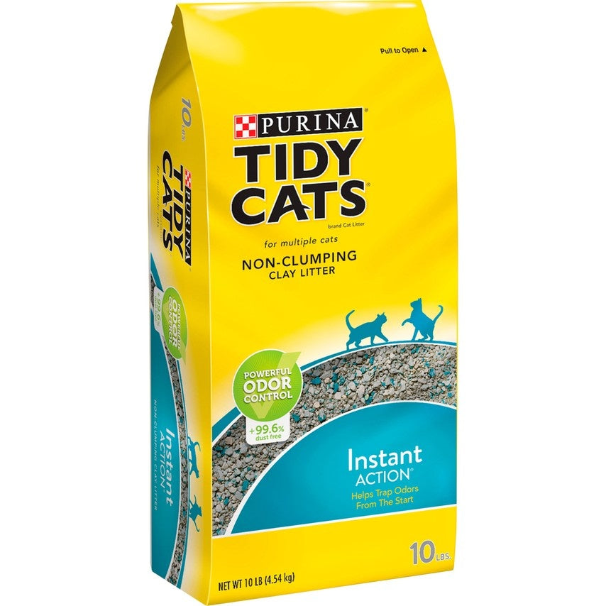 Tidy Cats Non Clumping Instant Action Immediate Odor Control Cat Litte