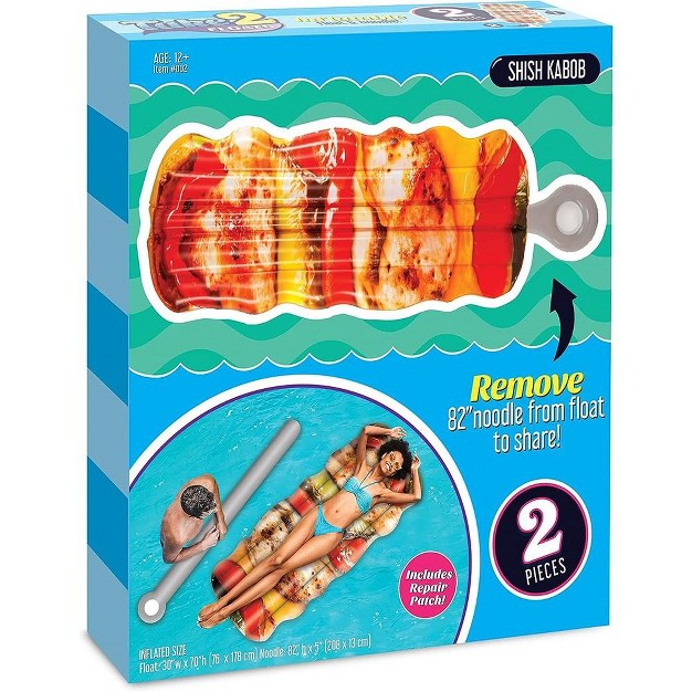 Mighty Mojo Chicken Shish Kebab Float And Noodle Pool Float Tube