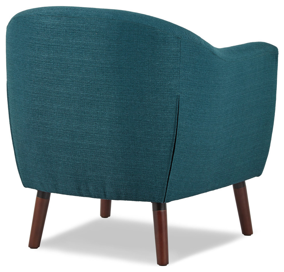 Baylor Accent Chair   Midcentury   Armchairs And Accent Chairs   by Lexicon Home  Houzz