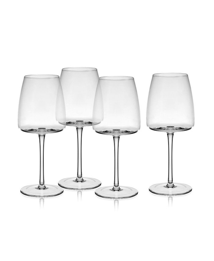 Mikasa Cora 13 Ounce White Wine Glass 4-Piece Set