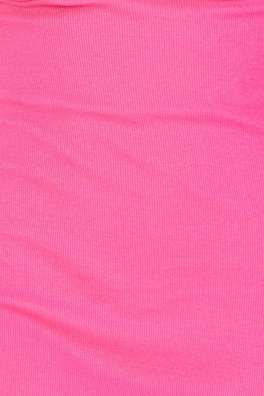 Hello Joy Dress Hot Pink