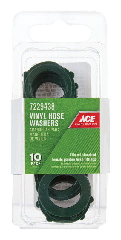 VINYL HOSE WASHER 10PK