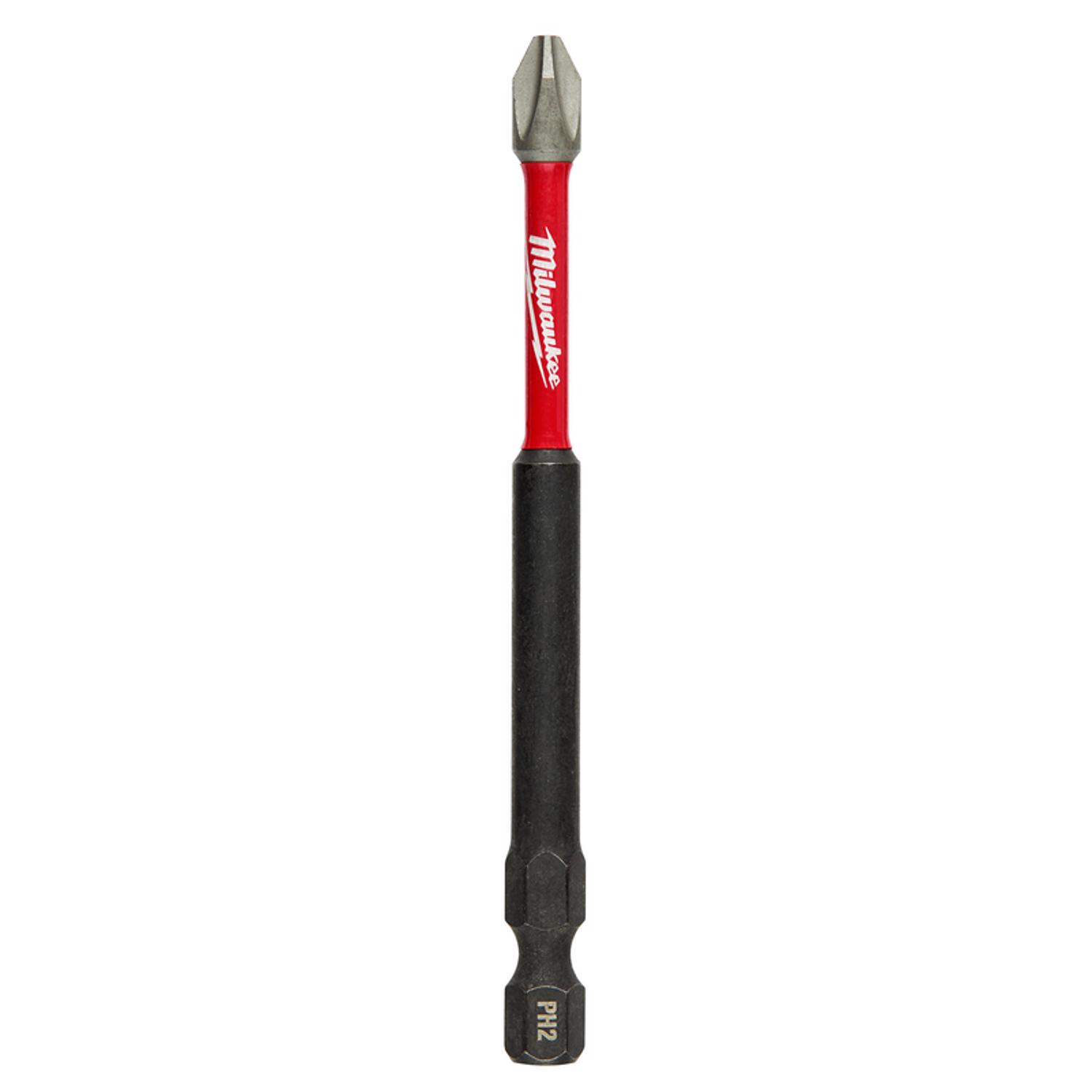 MW Shockwave Phillips #2 X 3-1/2 in. L Impact Power Bit Steel 1 pc