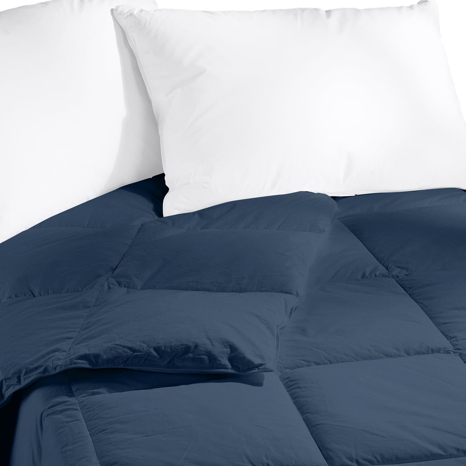 Lux Decor Collection Twin Comforter - All Season Microfiber Duvet Insert - Box Stitched Down Alternative Comforter