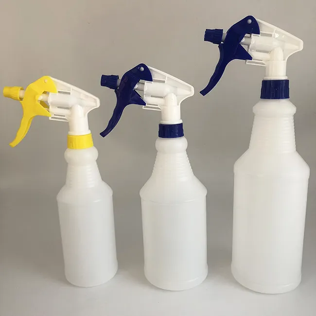 Leak Proof Sprayers 40% More Spray Power 32 oz Premium Quality Empty Chemical Resistant Liquid Trigger Spray Bottle