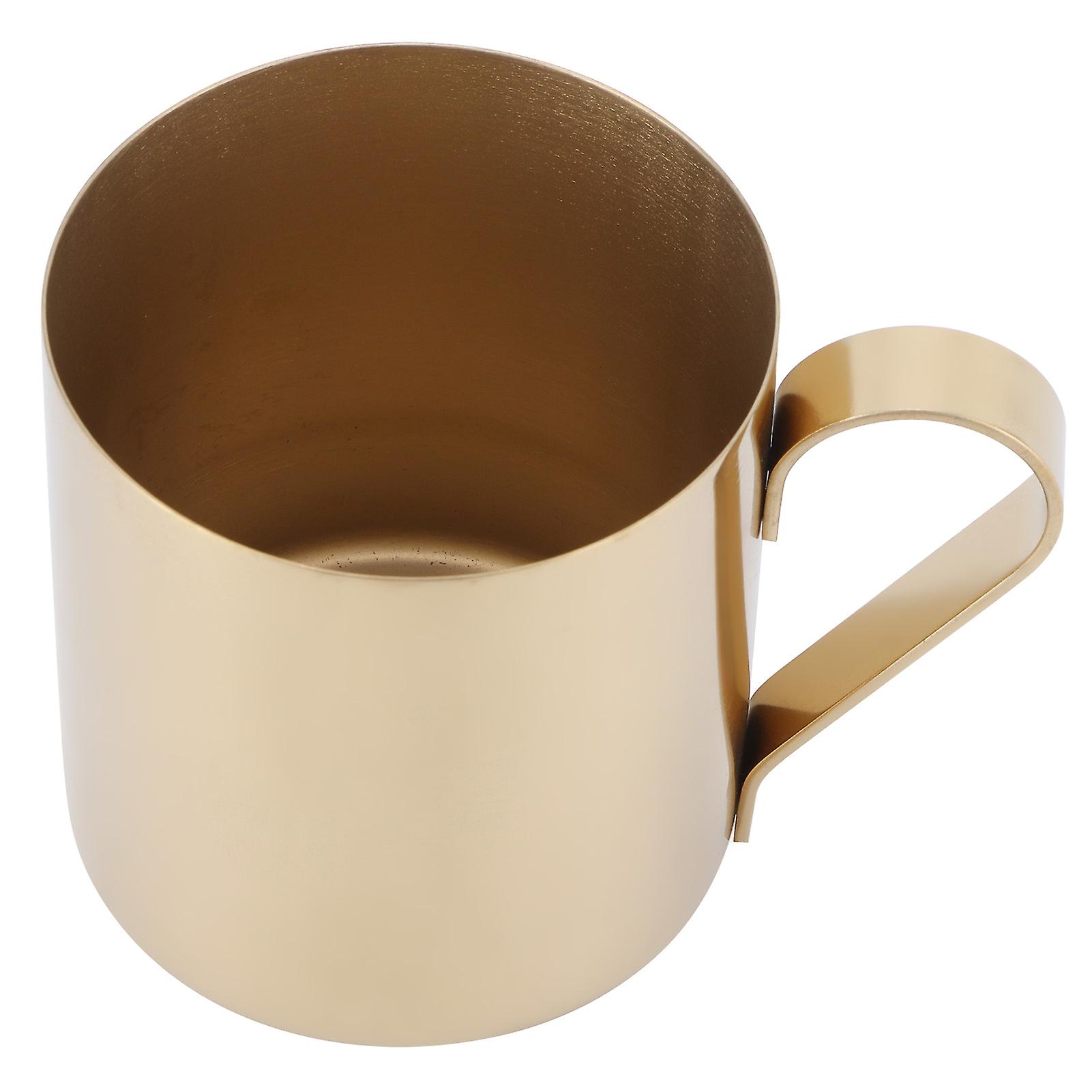 400ml Cocktail Mug 304 Stainless Steel Beer Coffee Water Drinking Cup Bar DrinkwareGold