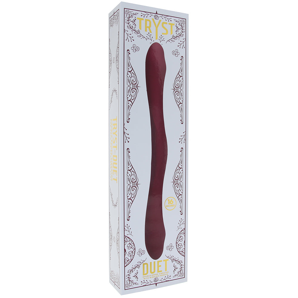 Tryst Duet Double Ended Vibe in Berry