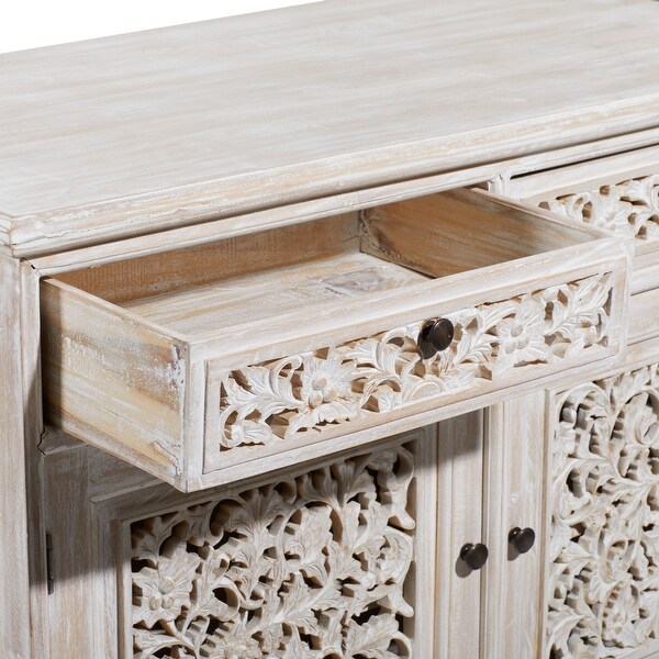 White Mahogany Traditional Cabinet 32 x 39 x 20 - 39 x 20 x 32