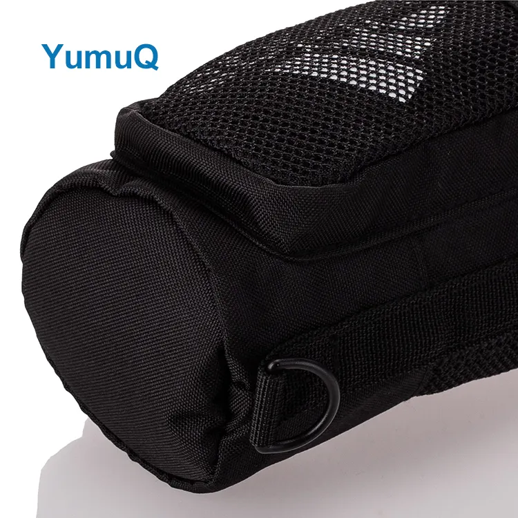 YumuQ 32 oz Polyester Gym Water Bottle Sling Bag With Phone Holder Sleeve And Strap For Men Women Hiking Camping Travelling