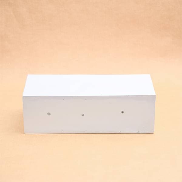 15 inch (38 cm) SML-010 Wall Mounted Rectangle Fiberglass Planter (White)