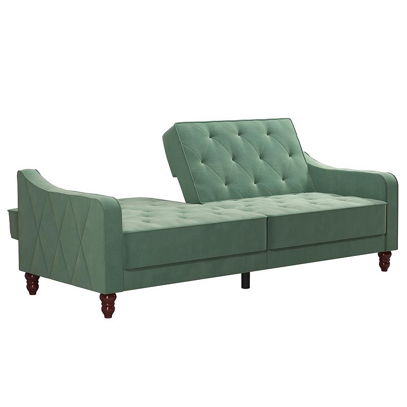 Novogratz Tufted Split Back Futon