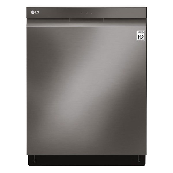 LG Black Stainless Steel Four Piece Kitchen Suite