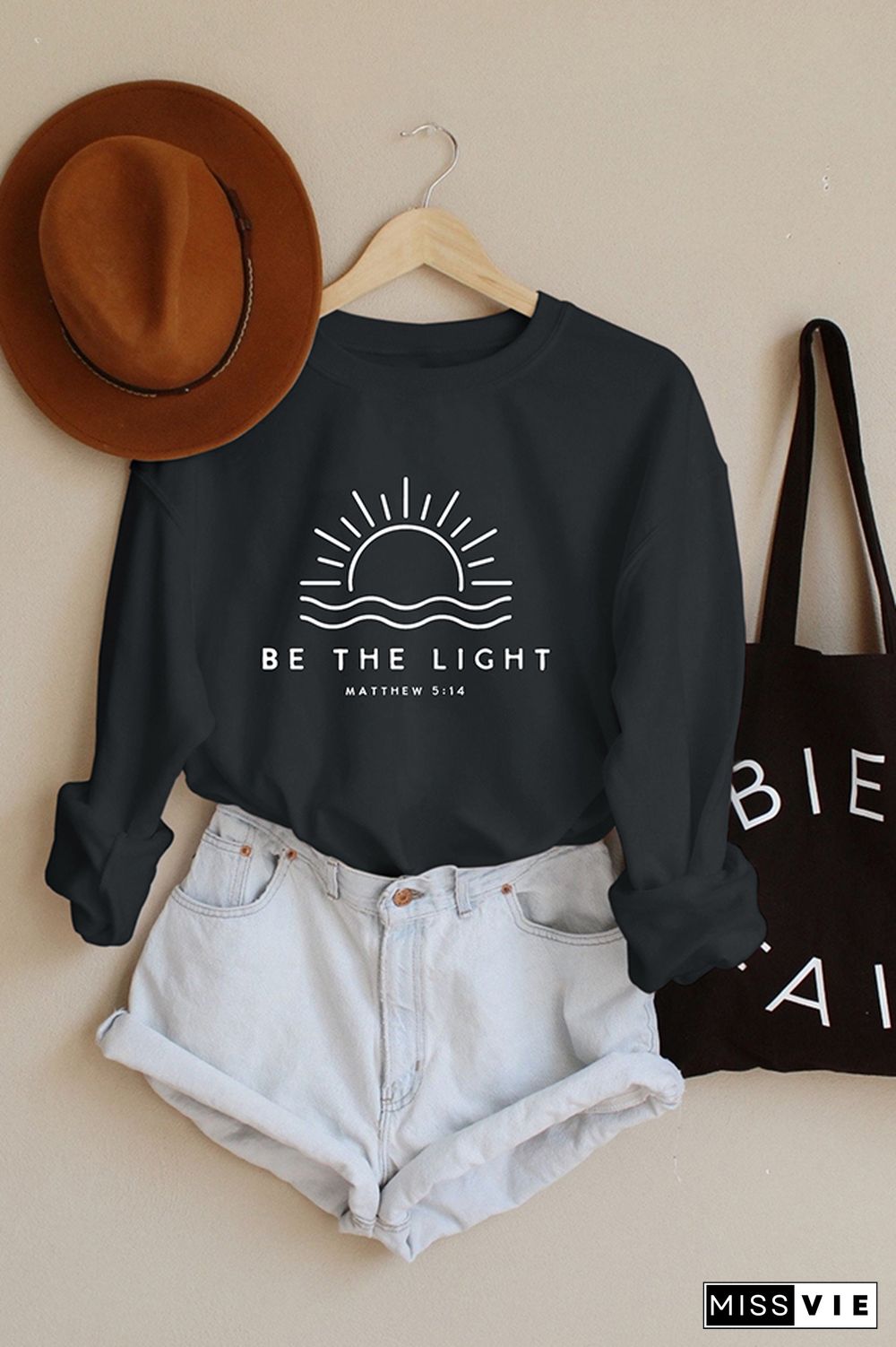 Be The Light,Mathew 5:14 Sweatshirt Wholesale