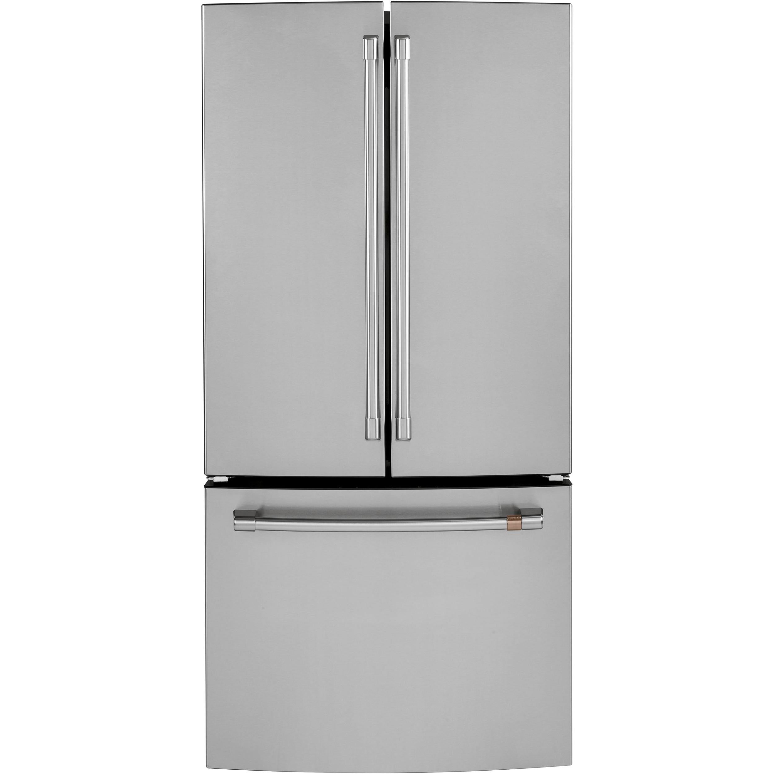 Café 33-inch, 18.6 cu. ft. Counter-Depth French 3-Door Refrigerator CWE19SP2NS1