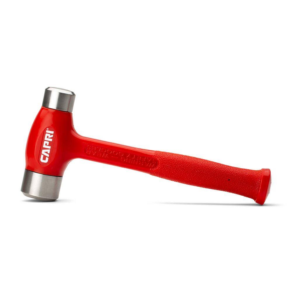 Capri Tools 43 oz. Dual Steel Faced Dead Blow Hammer CPBPF43