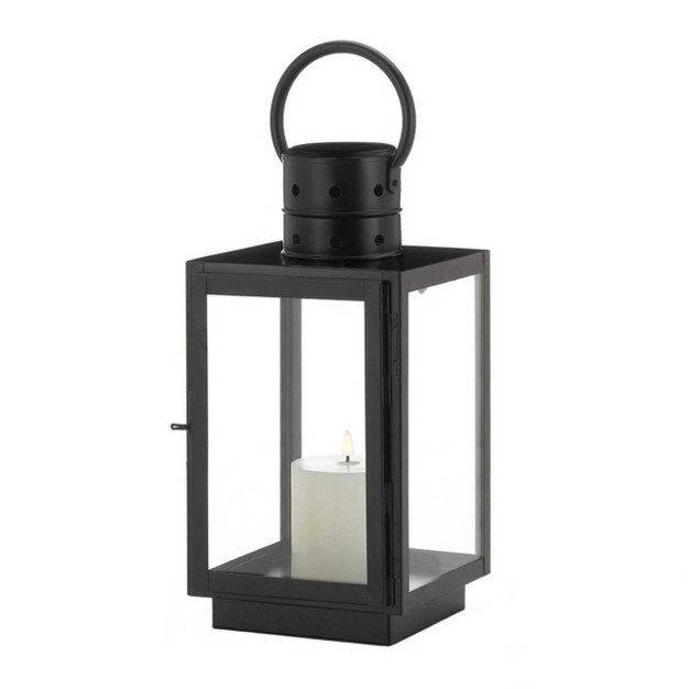 Iron Square Outdoor Lantern Black Zingz amp Thingz