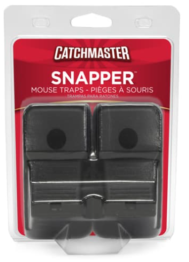 Catchmaster Snapper Quick Set Mouse Snap Trap 2 Pack