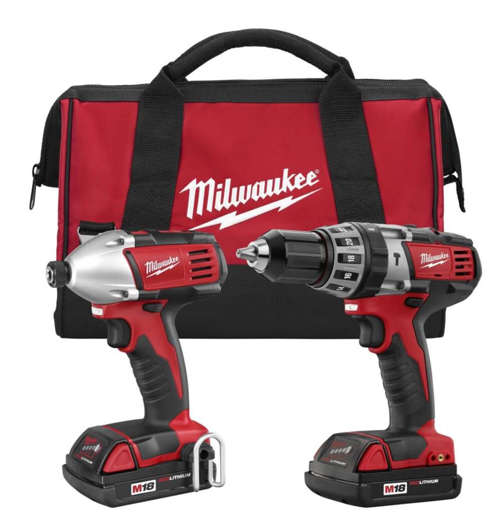 Milwaukee M18 Cordless Lithium-Ion 2-Tool Combo Kit 2697-22CT from Milwaukee