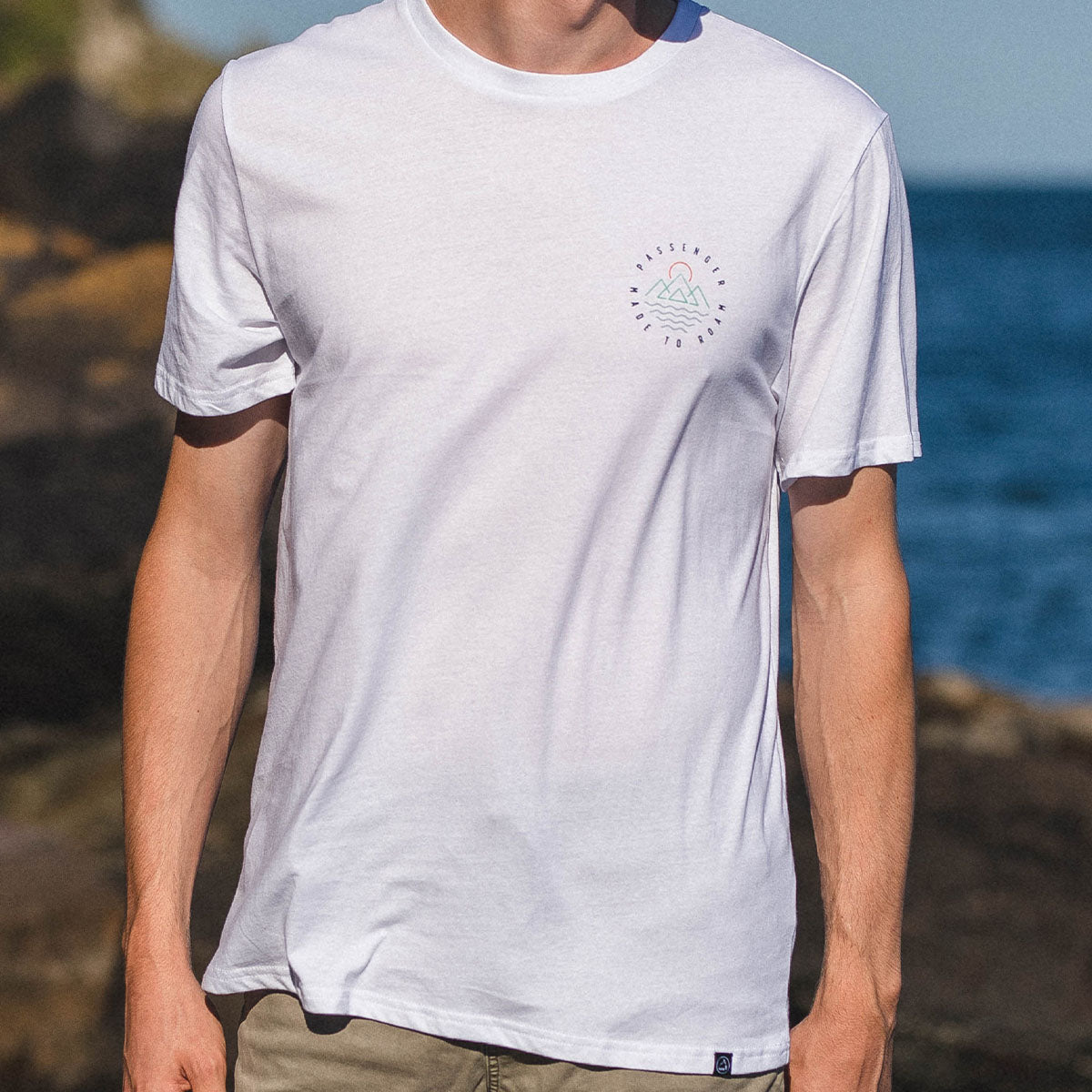 Escapism Recycled Cotton T-Shirt - White