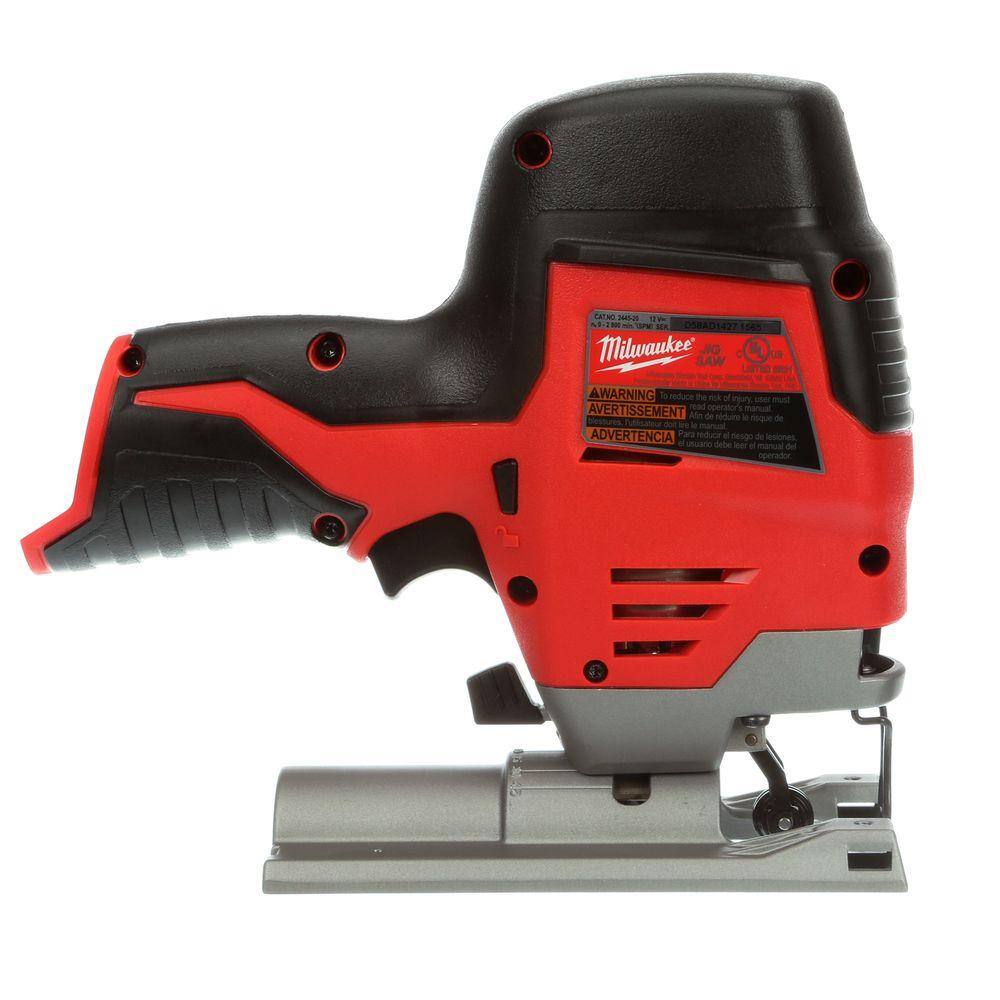 MW M12 12V Lithium-Ion Cordless Jig Saw (Tool-Only) 2445-20