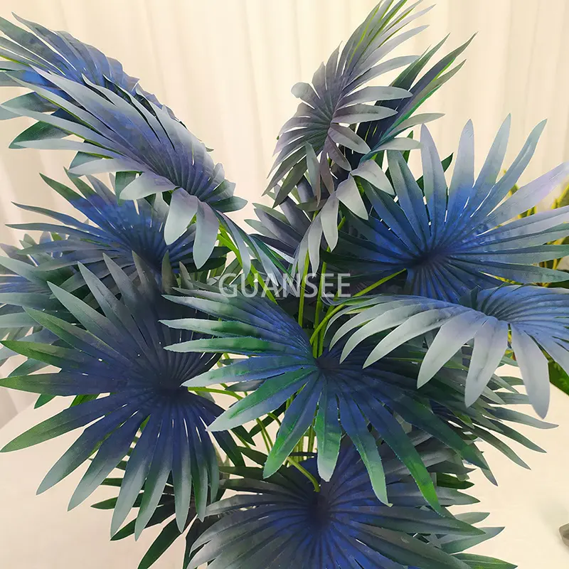 Garden supplier lifelike green landscape natural artificial plants artificial palm tree for home garden decoration