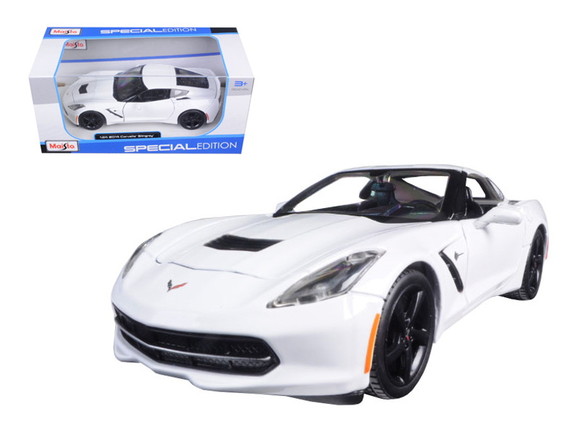 Maisto 2014 Chevrolet Corvette C7 Coupe Blue 1/24 ...