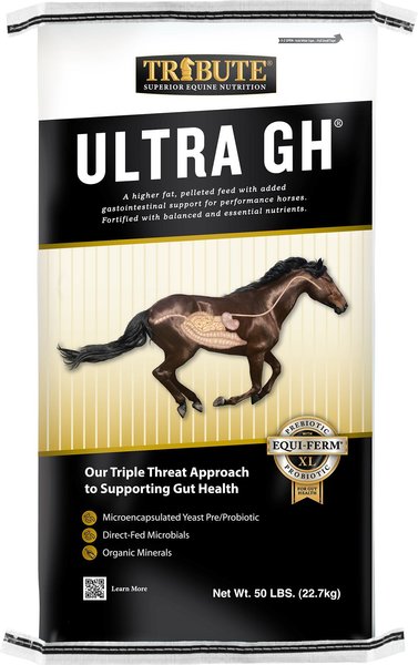 Tribute Equine Nutrition Ultra GH Higher Fat Digestive Support Horse Feed