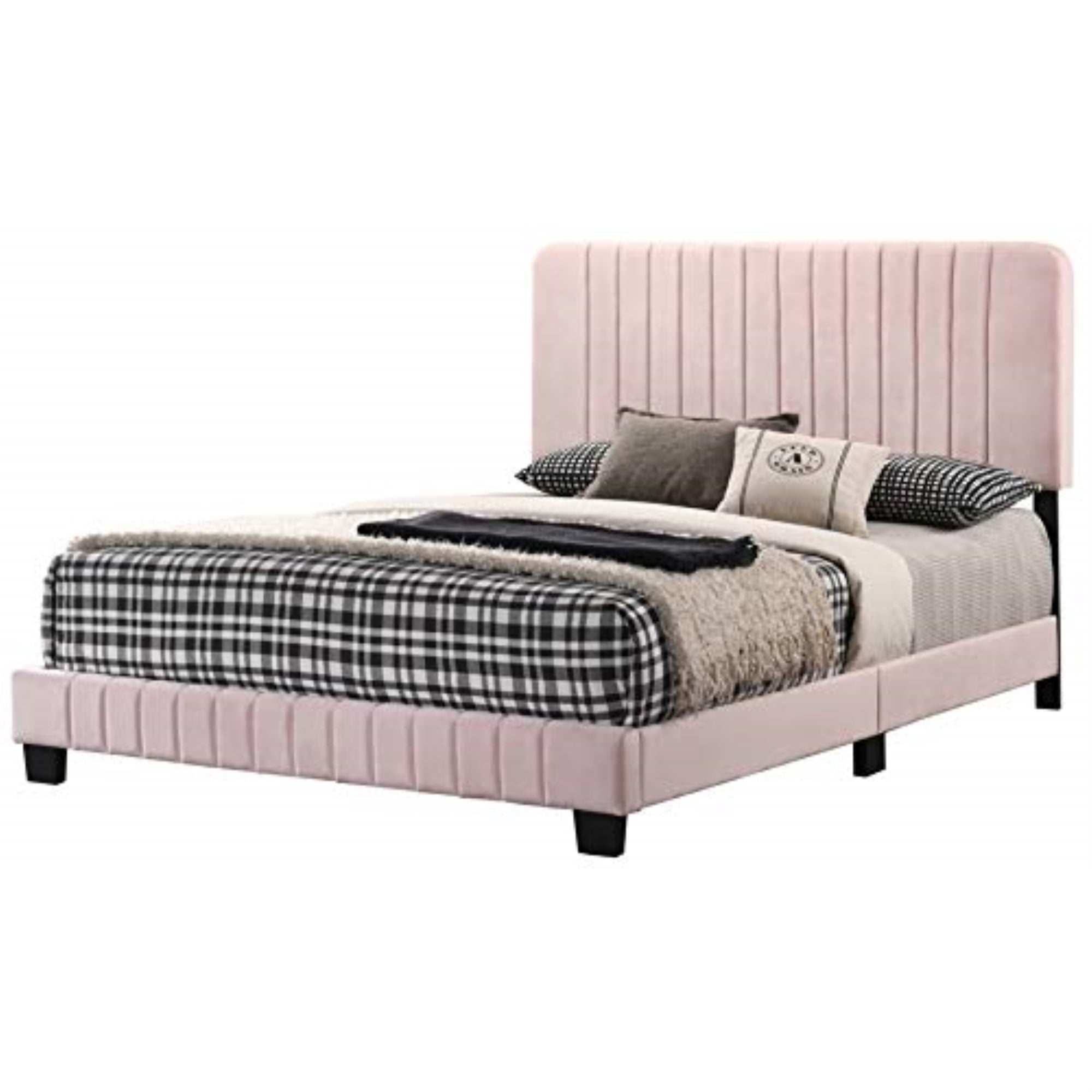 Glory Furniture Lodi G0406-FB-UP FULL BED , PINK