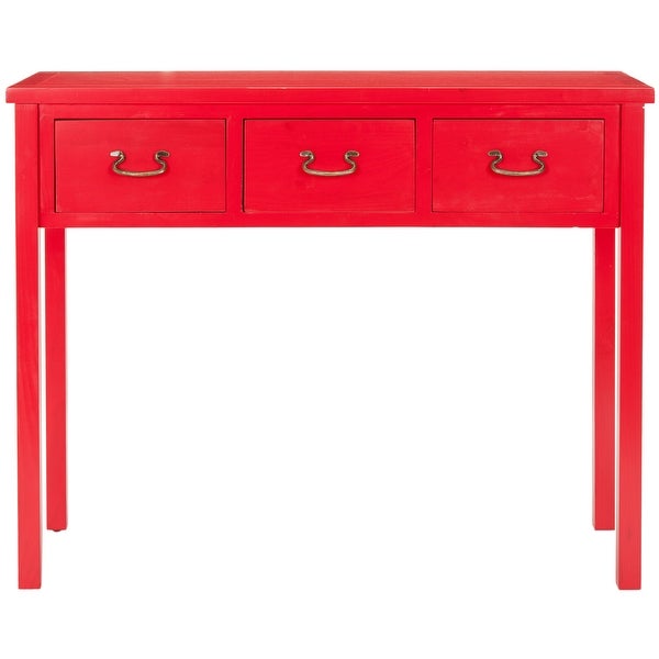 SAFAVIEH Cindy Red Console Table - 39.4