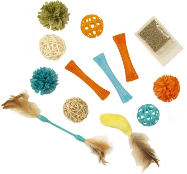 Petlinks Play Pack Cat Toys with Catnip