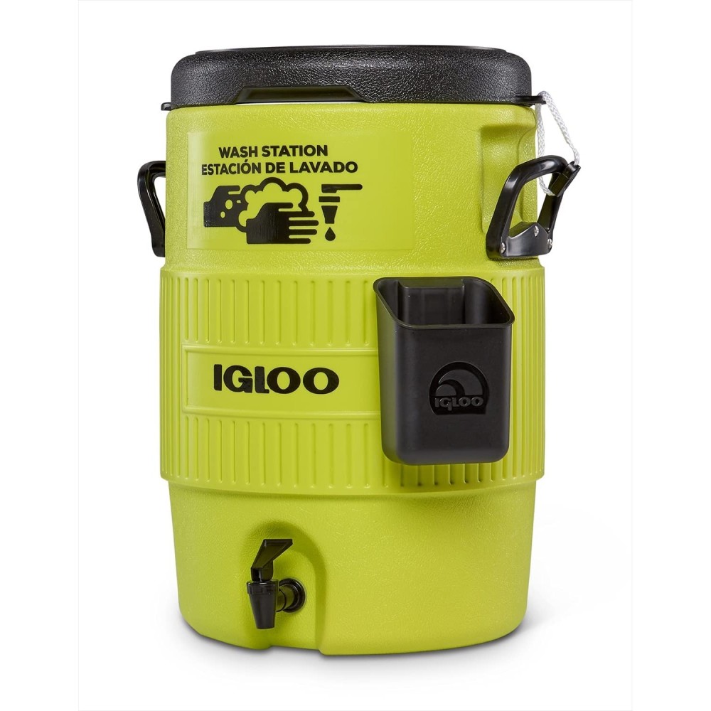 Igloo Handwash Station Portable Green/Yellow 5 Gallon ;