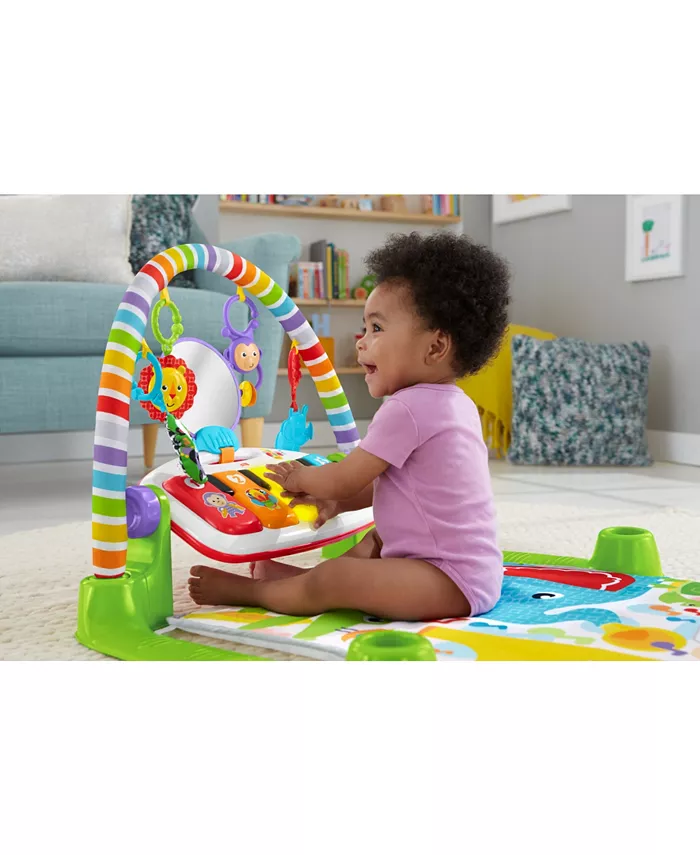 Fisher Price Deluxe Kick Play Piano Gym Musical Newborn Toy