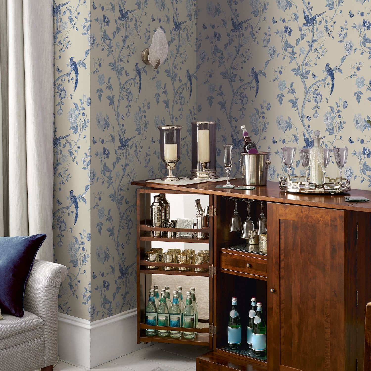 Laura Ashley Summer Palace Peony Wallpaper