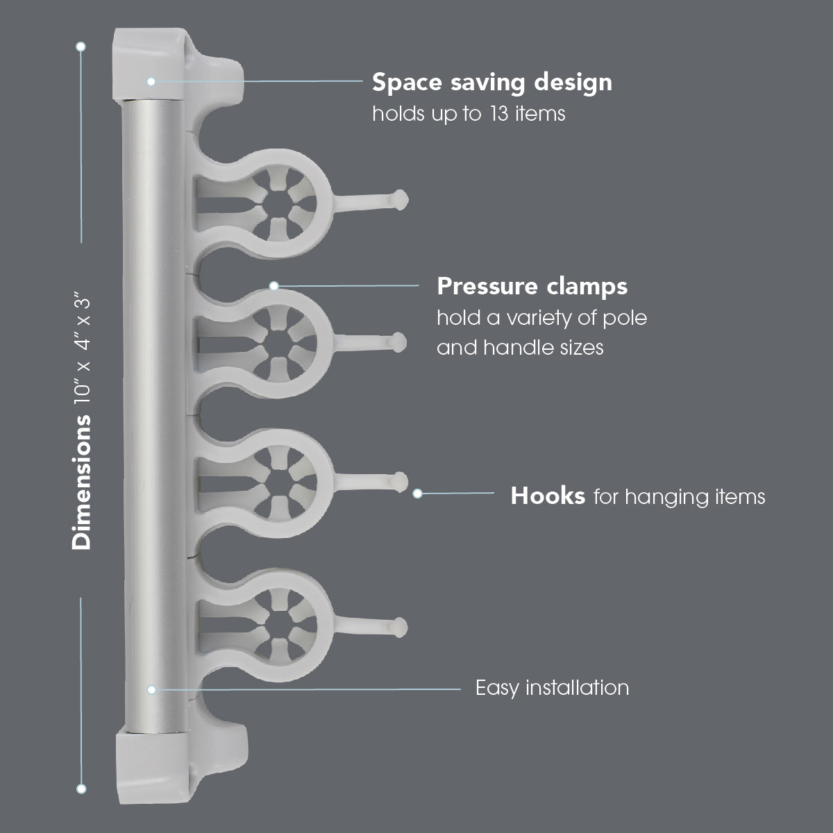 Casabella Grook Utility Holder