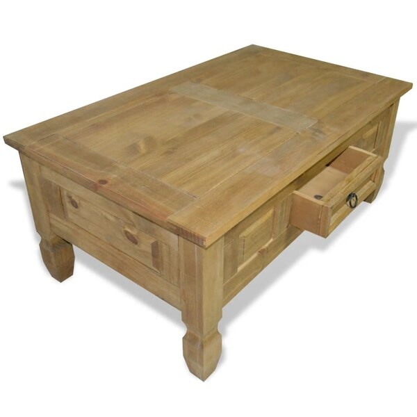 vidaXL Coffee Table Mexican Pine Corona Range 39.4