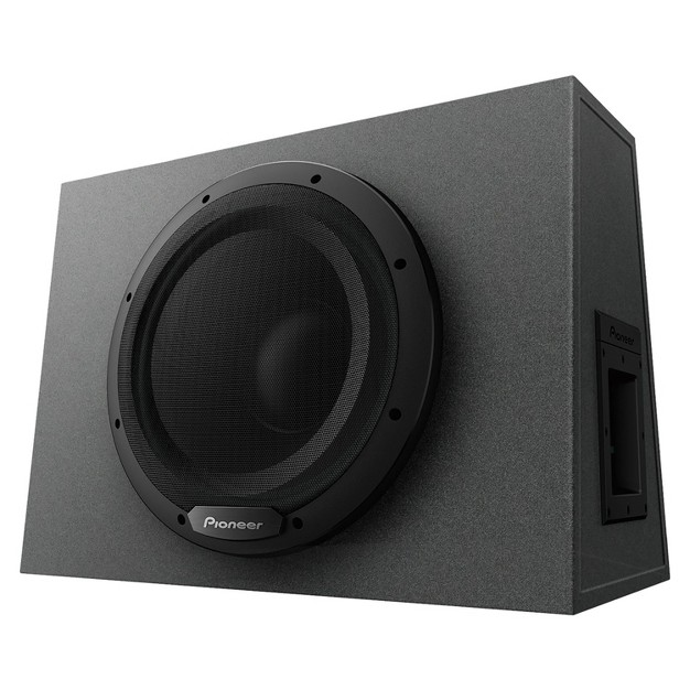 Pioneer Ts wx1210a 12 in 1 300 watt max Sealed Active Subwoofer With Built in Class D Amp Black