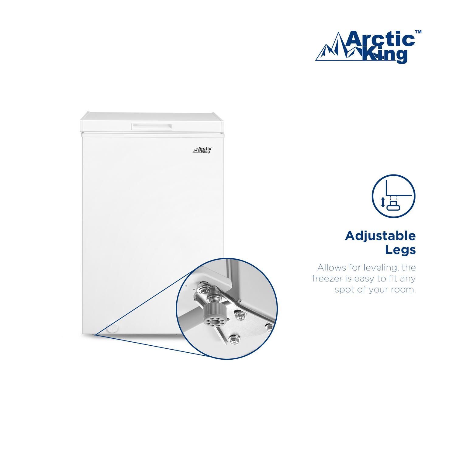 Arctic King 35 Cuft Chest Freezer White  Crowdfused