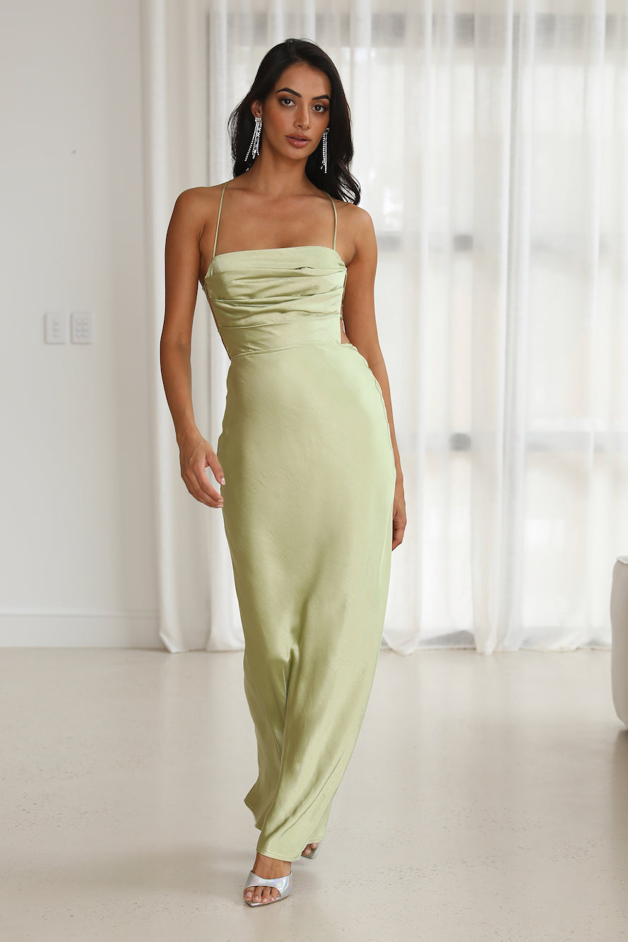 Event Ready Maxi Dress Kiwi