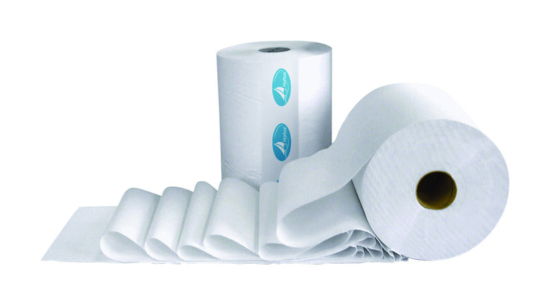 TOWEL ROLL 800'/6CS WHT