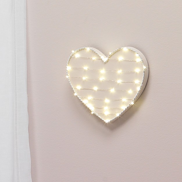 Lambs amp Ivy Signature Heart Led Light Up Wall Decor Wall Hanging